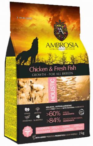 Ambrosia GF Puppy Chicken Fish