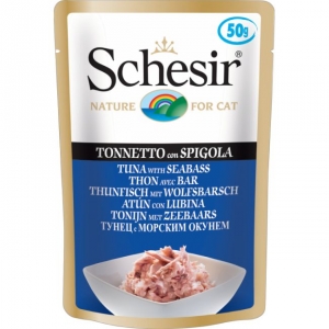 Schesir Cat Tuna with Seabass