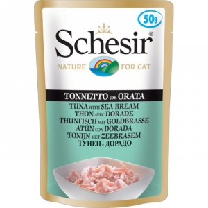 Schesir Cat Tuna with Sea Bream