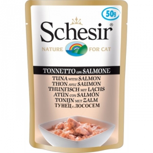 Schesir Cat Tuna with Salmon