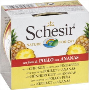 Schesir Cat Chicken fillets with Pineapple