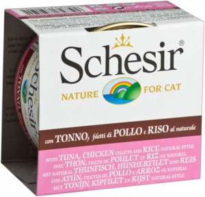 Schesir Cat Tuna and Chicken fillets with Rice