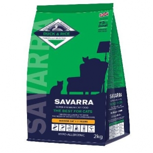 SAVARRA Adult Cat Indoor Duck and Rice