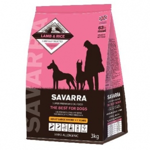 SAVARRA Adult Dog Large Breed Lamb and Rice