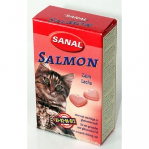Sanal лакомство для кошек с лососем