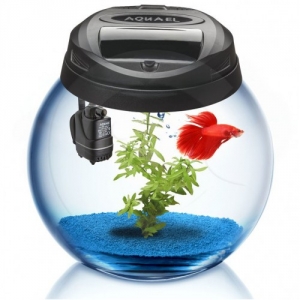 Аквариум AQUARIUM BOWL SPHERE 37 black LT - 27 L