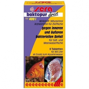 SERA Средство для воды Baktopur Direct 8 таблеток