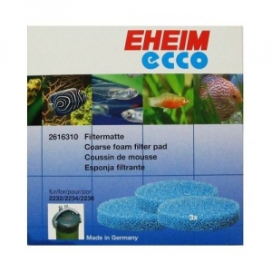 Фильтрующий материал ECCO COMFORT 2231/2232/2234/2236 /губка/ 3 шт