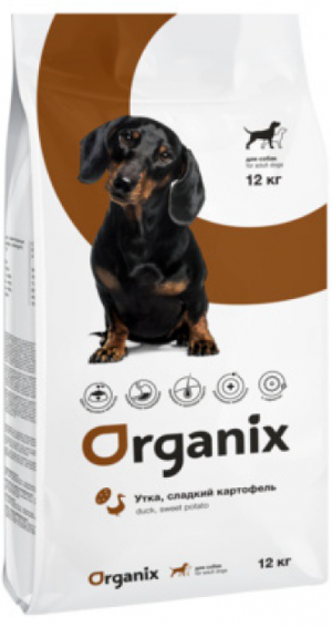 Organix Adult Dog Duck, Potato