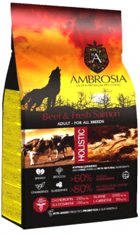 Ambrosia GF Adult Beef & Salmon