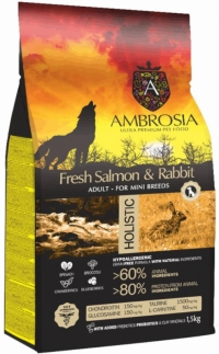 Ambrosia GF Mini Salmon & Rabbit