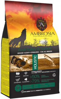 Ambrosia GF Senior Turkey & Salmon