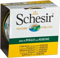 Schesir Cat Chicken fillets with Surimi