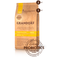 Grandorf Living Probiotics 4 Meat & Brown Rice Adult Mini