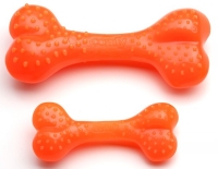 COMFY игрушка д/собак Mint Dental косточка 8,5см/оранжевая с ароматом мяты-плавающая