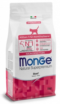 Monge Cat Monoprotein Kitten Beef (Говядина)