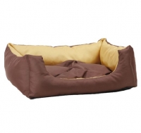 Лежак квадратный с подушкой Exclusive S 40x30x17 cm