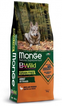 Monge Dog Grain free Adult All Breeds (Утка, картофель)