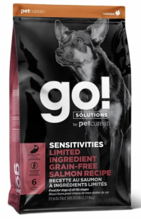 GO!™ LIMITED INGREDIENT Sensitivity + Shine Salmon Dog Recipe, Grain Free, Potato Free