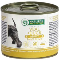 Nature's Protection Dog Adult small breed Veal & Duck
