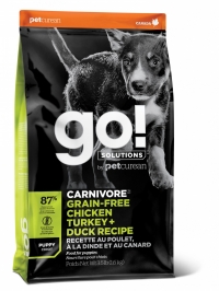 GO! CARNIVORE GF Chicken,Turkey + Duck Puppy Recipe DF 36/18