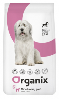 Organix Adult Dog Large Breed Lamb