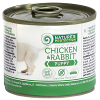 Nature's Protection Puppy chicken & rabbit